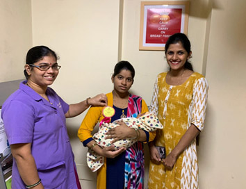 Breast feeding Week celebration at Bedekar hospital, Thane