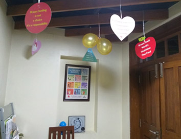 Breast feeding Week celebration at Bedekar hospital, Thane